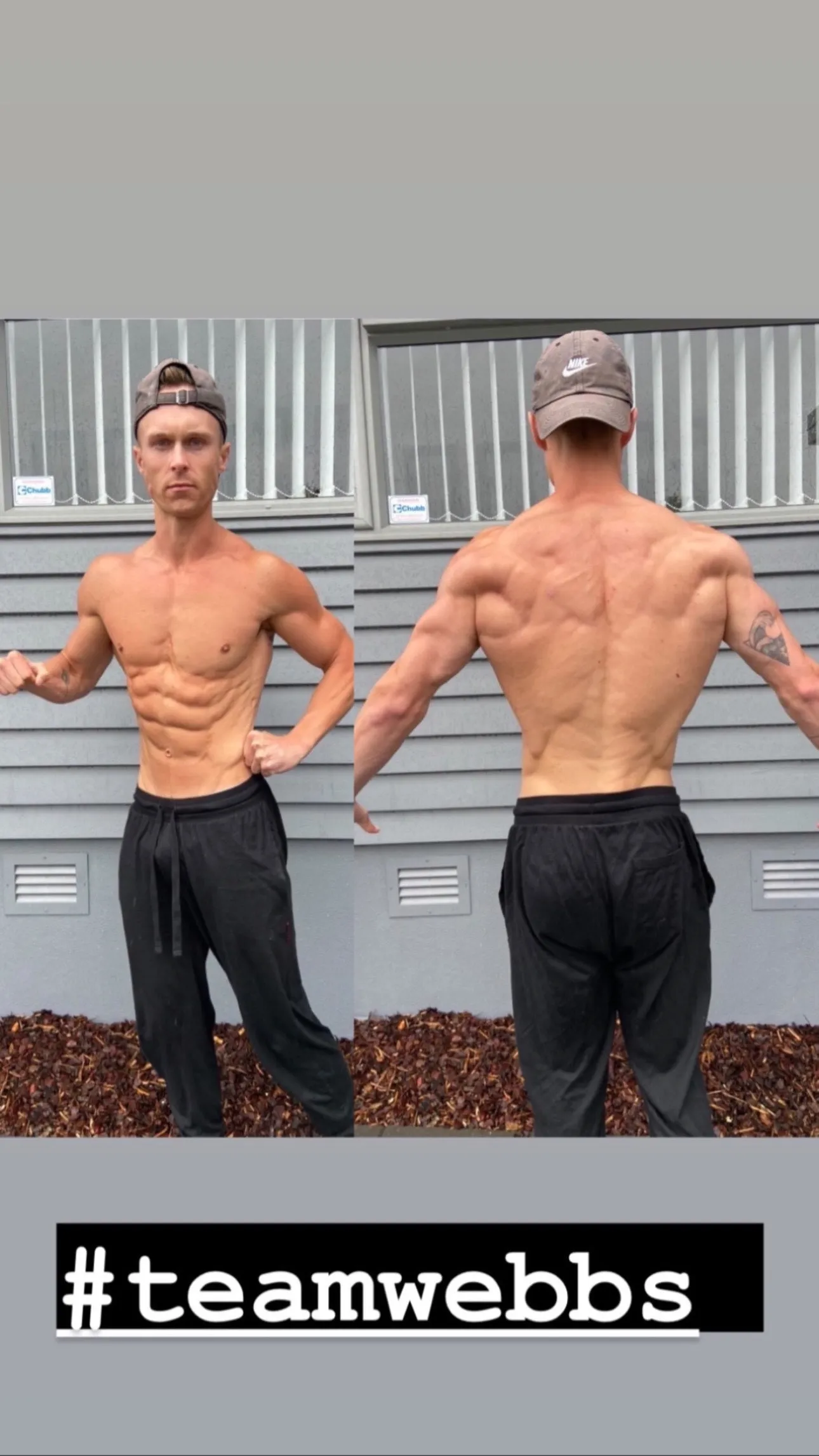Chris Webb Fitness body transformation