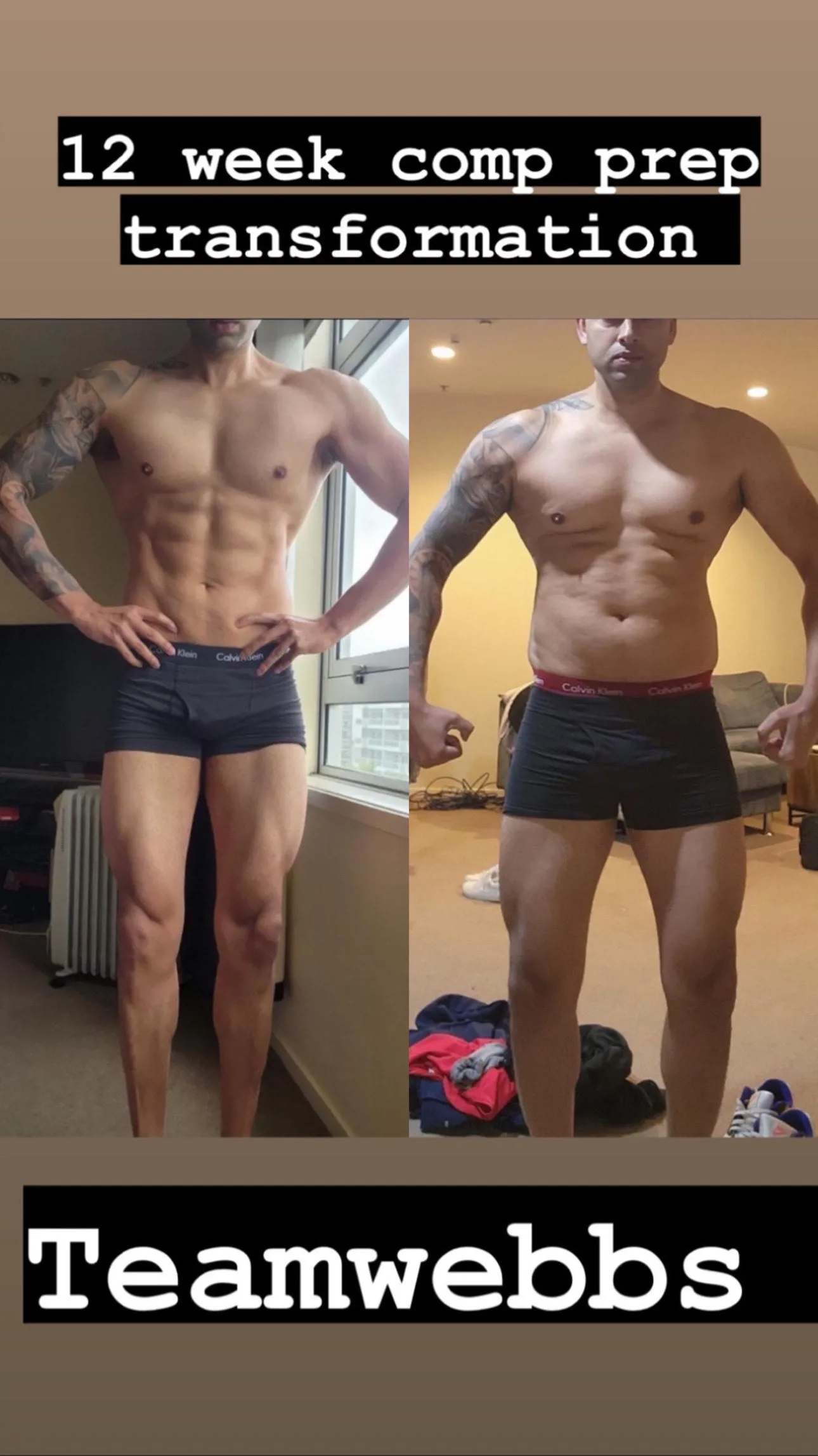 body transformation by Chris Webb Fitness