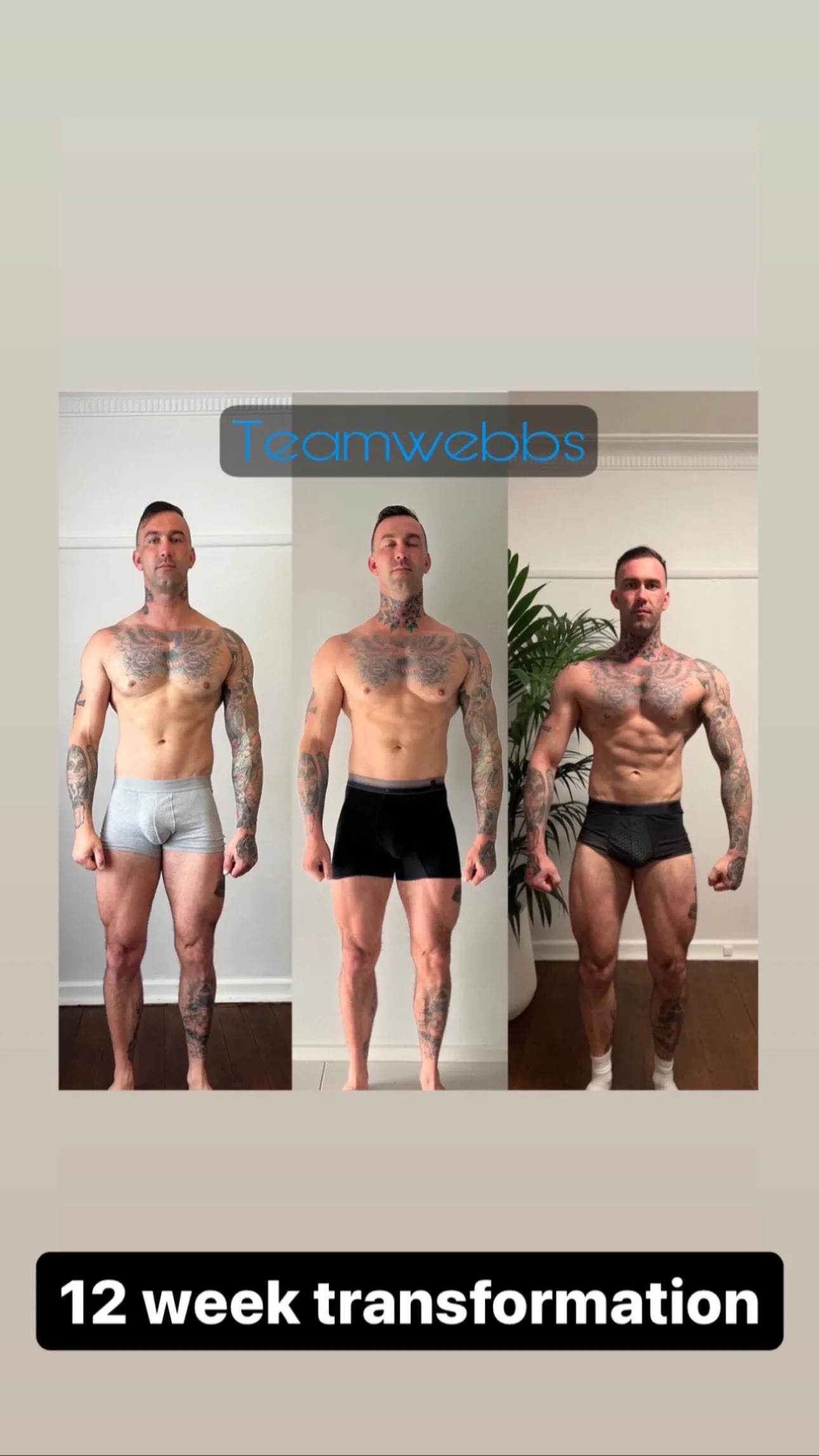 Chris Webb Fitness transformation