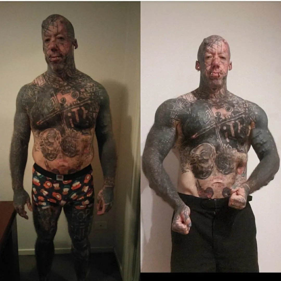 wellness journey before and after