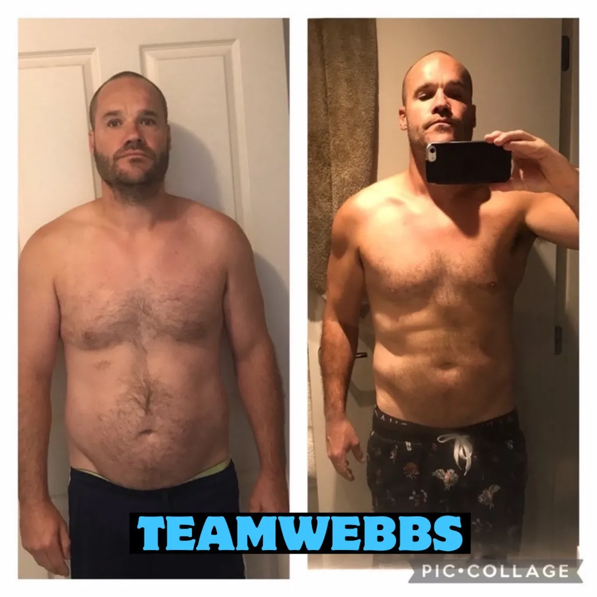 Chris Webb Fitness before and after