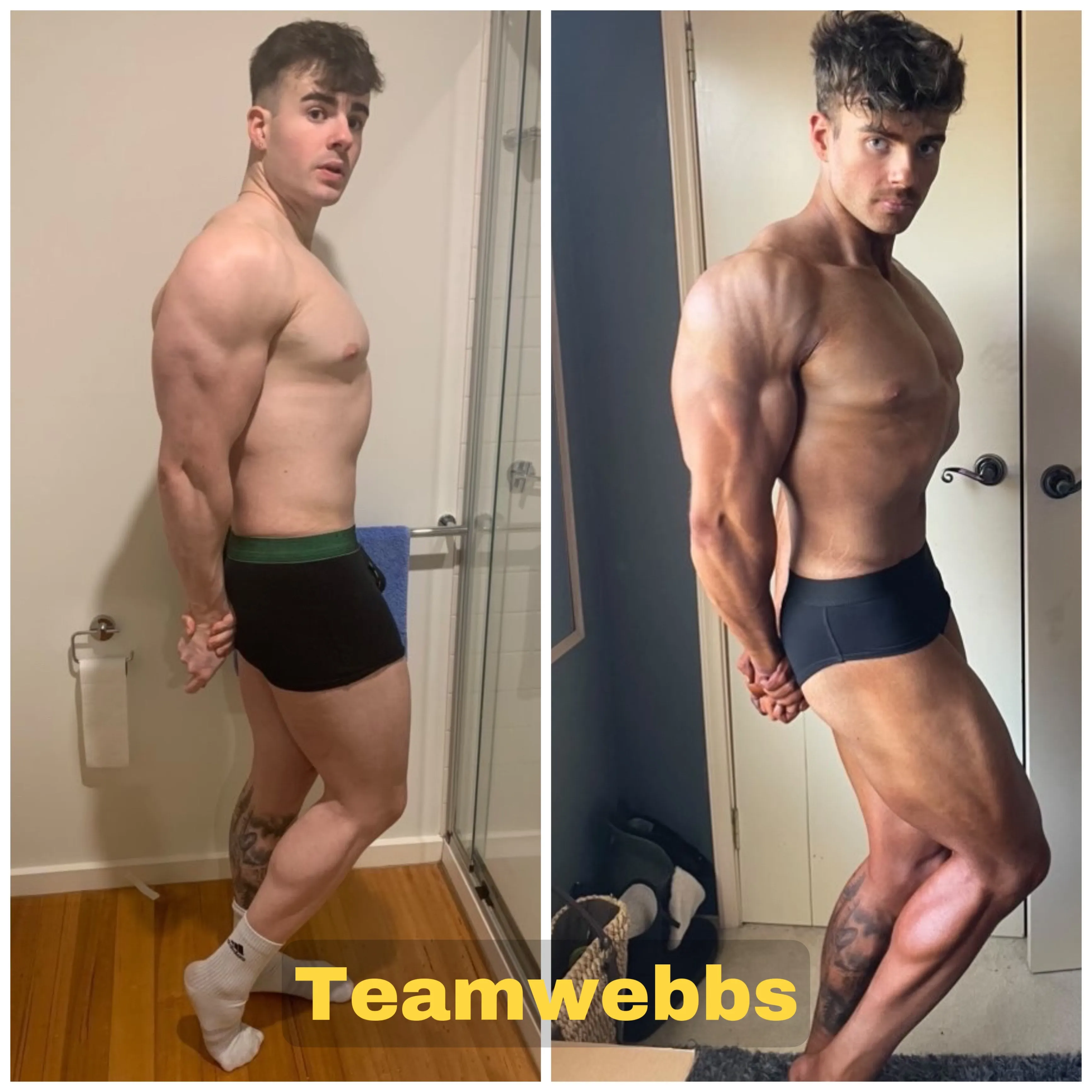 muscle and fitness before and after